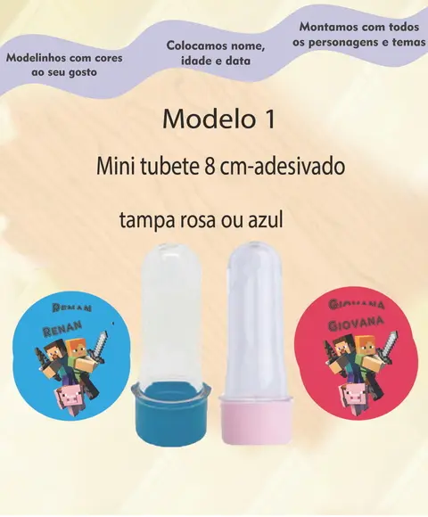 Mini Tubete -minecraft