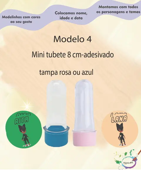 Mini Tubete -mulher Gato