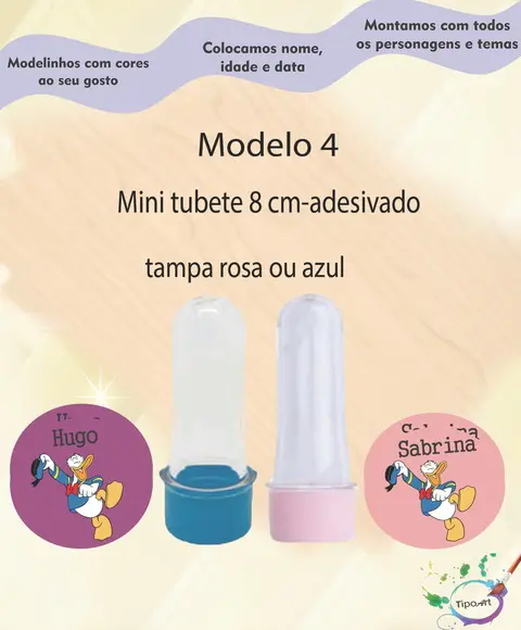 Mini Tubete -pato Donald