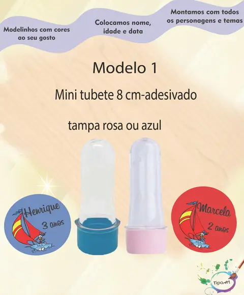 Mini Tubete -pato Donald