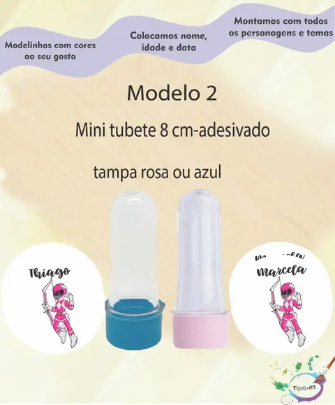 Mini Tubete -pawer Ranger
