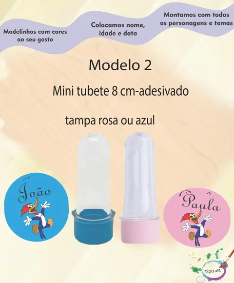 Mini Tubete -pica Pau