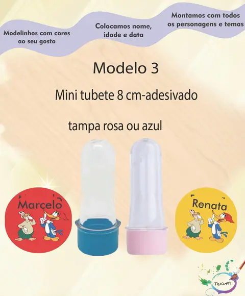 Mini Tubete -pica Pau