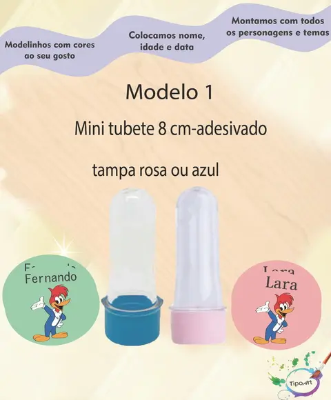 Mini Tubete -pica Pau