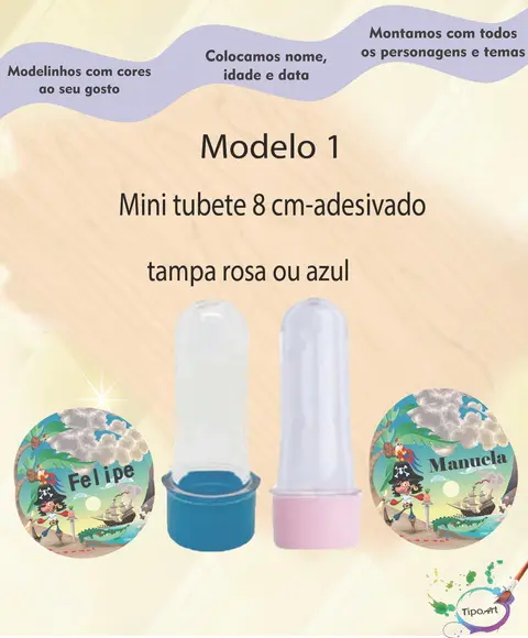 Mini Tubete -pirata