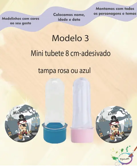 Mini Tubete -pirata