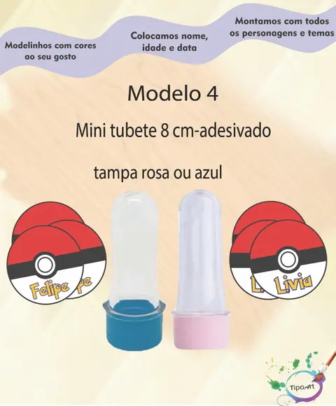 Mini Tubete -pokemon