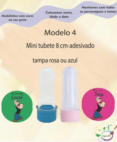 Mini Tubete -popai