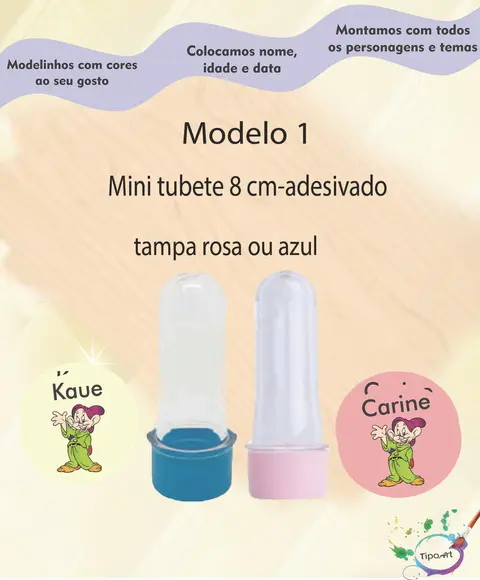 Mini Tubete -sete Anões