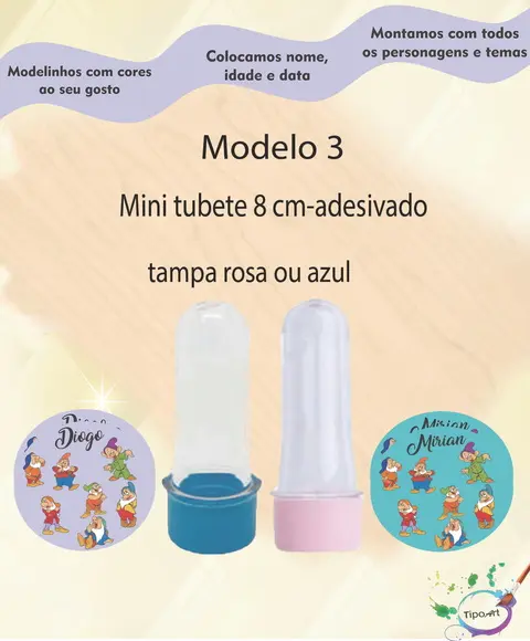 Mini Tubete -sete Anões