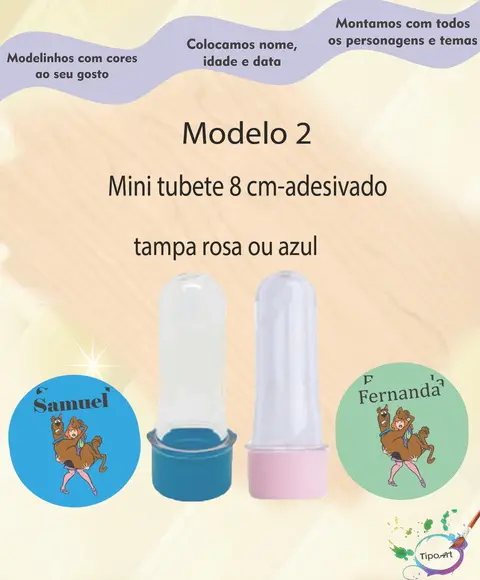 Mini Tubete -school Bidu