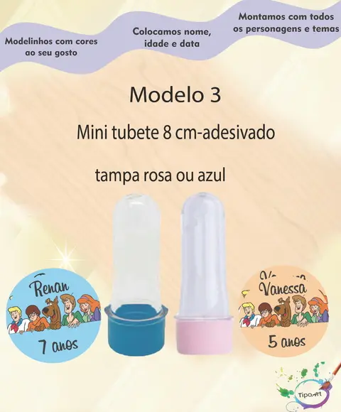 Mini Tubete -school Bidu