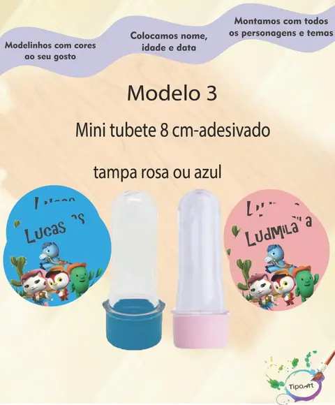 Mini Tubete -sheriff Calie do Oeste
