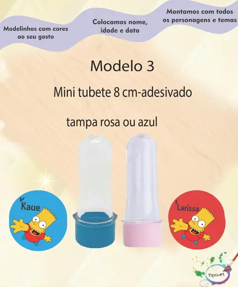 Mini Tubete -simpson
