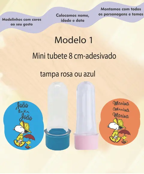 Mini Tubete -snoopy