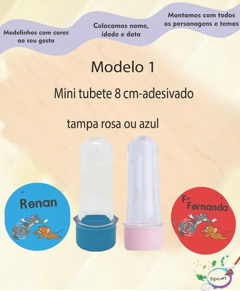 Mini Tubete -tom e Jerry