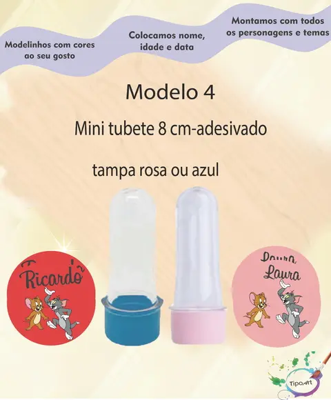 Mini Tubete -tom e Jerry