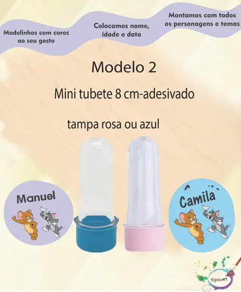 Mini Tubete -tom e Jerry