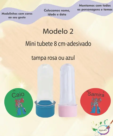 Mini Tubete -transformers