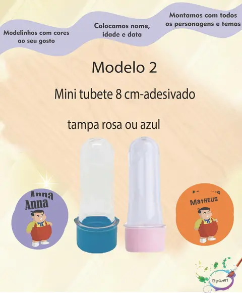 Mini Tubete -turma do Chaves