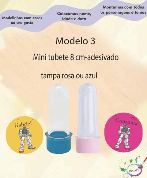 Mini Tubete -transformers