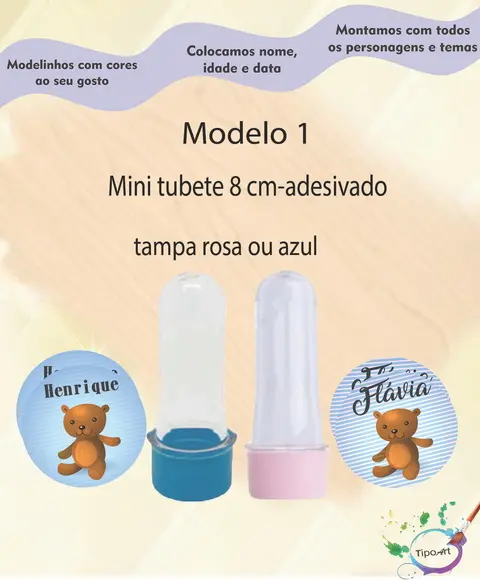 Mini Tubete -urso