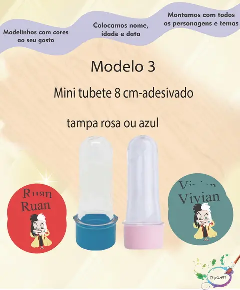 Mini Tubete -vilões