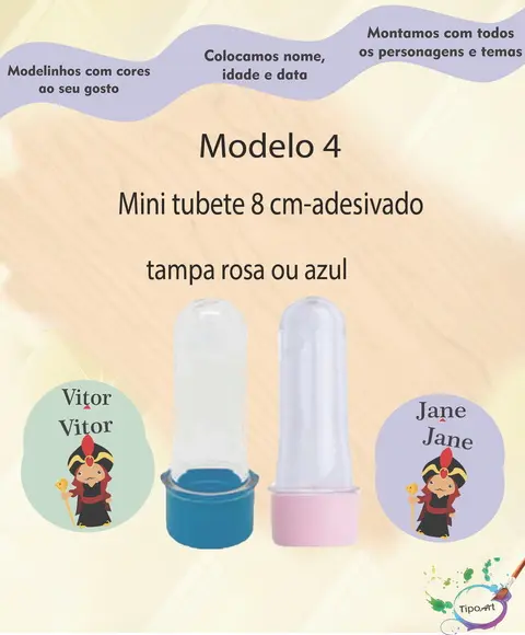 Mini Tubete -vilões