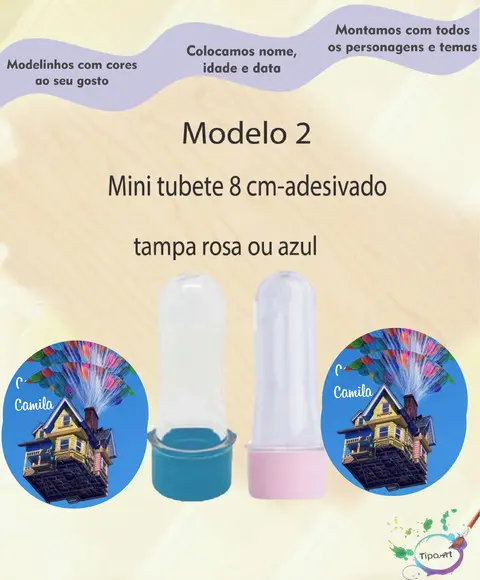 Mini Tubete 8 cm