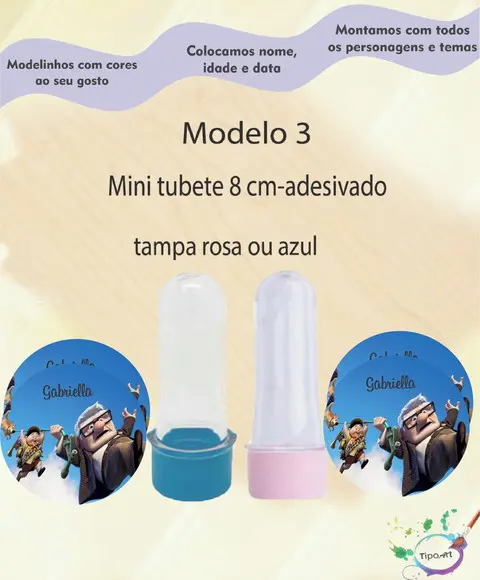 Mini Tubete 8 cm