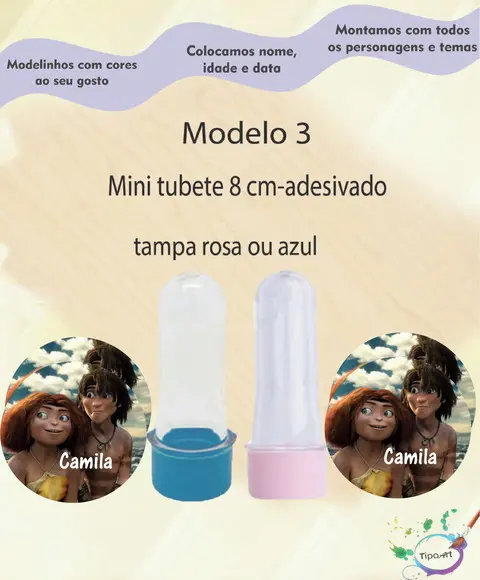 Mini Tubete 8 cm