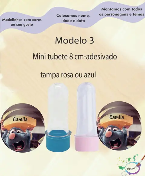 Mini Tubete 8 cm