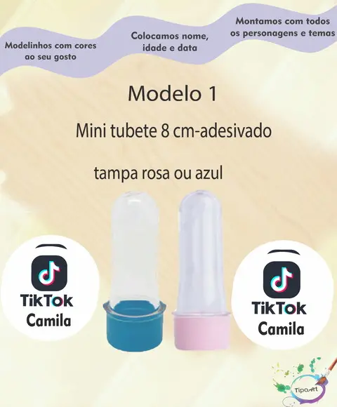 Mini Tubete 8 cm