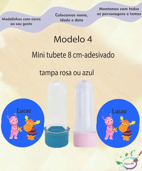 Mini Tubete 8 cm