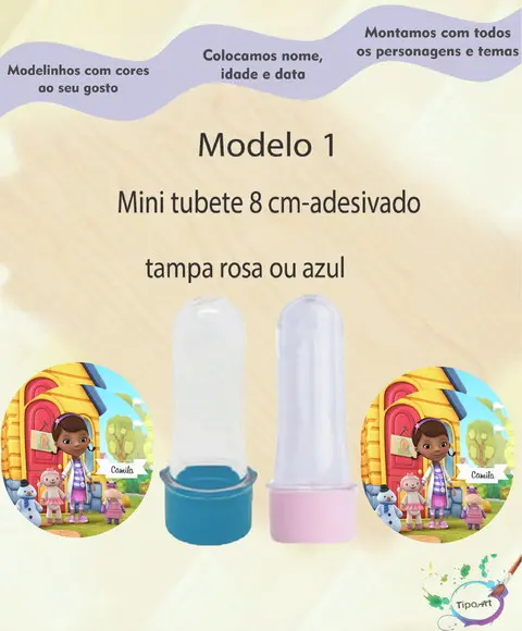 Mini Tubete 8 cm