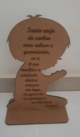 Oração Anja Mdf,sem Pintura