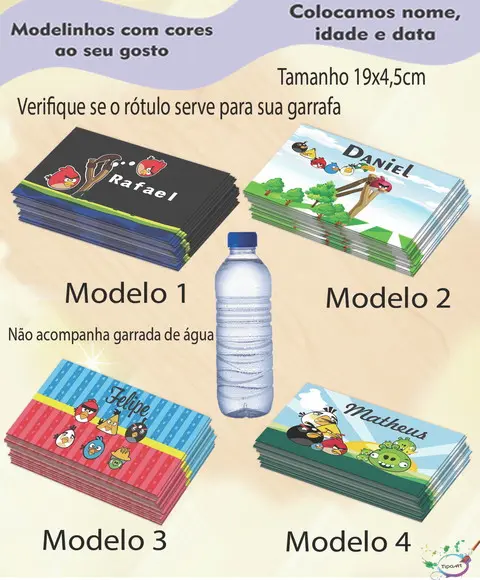 Rótulo Água Mineral