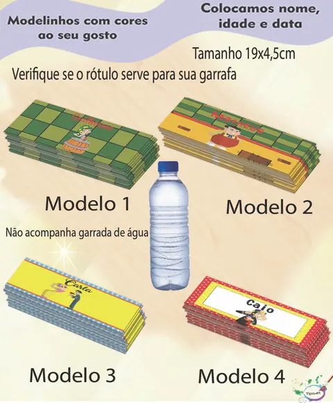 Rótulo Água Mineral-chaves
