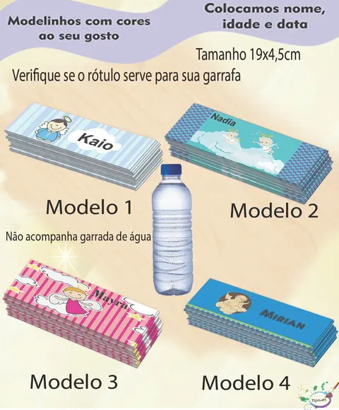 Rótulo Água Mineral-batizado