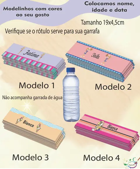 Rótulo Água Mineral-lola