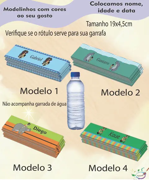 Rótulo Água Mineral-mogli