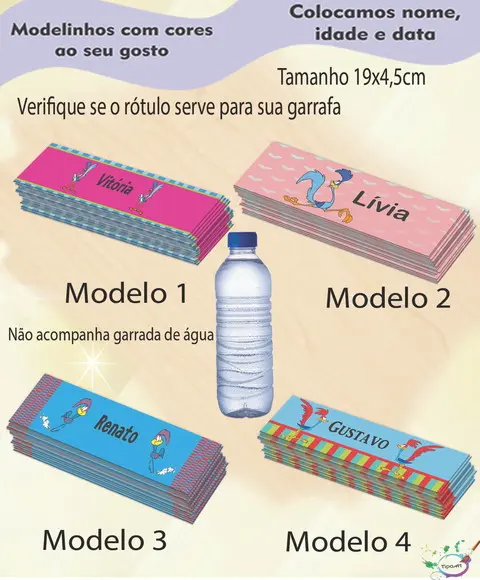 Rótulo Água Mineral-papaleguas