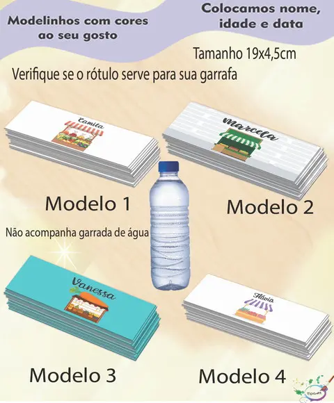 Rótulo Água Mineral-quitandinha