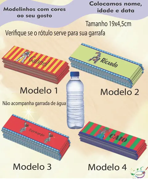 Rótulo Água Mineral-transformers