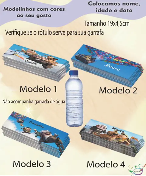 Rótulo Água Mineral-up Altas Aventuras