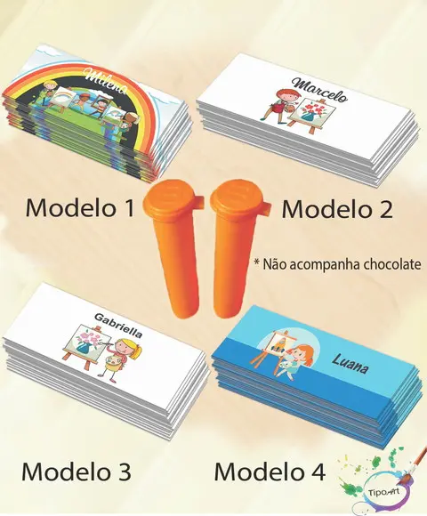 Rotulo Chocolate(confete) -pintando o 7