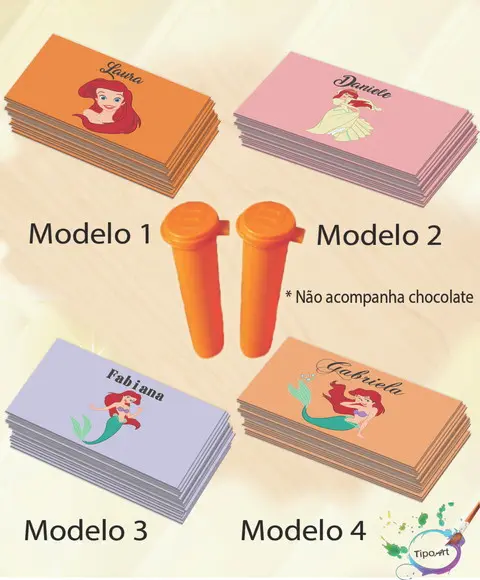 Rotulo Chocolate(confete)-ariel