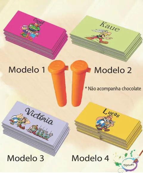 Rotulo Chocolate(confete)-asterix
