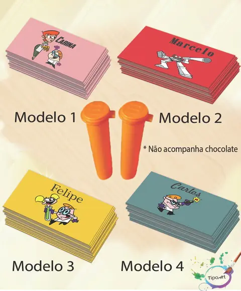 Rotulo Chocolate(confete)-dexter