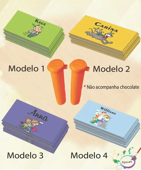 Rotulo Chocolate(confete)-jetsons